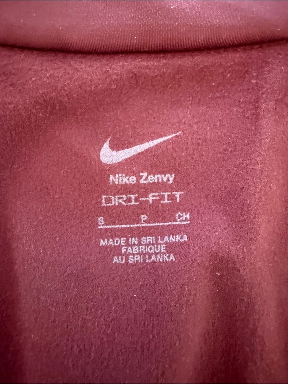 Nike Women's Zenvy Dri-FIT Oversized Cardigan - Burgundy